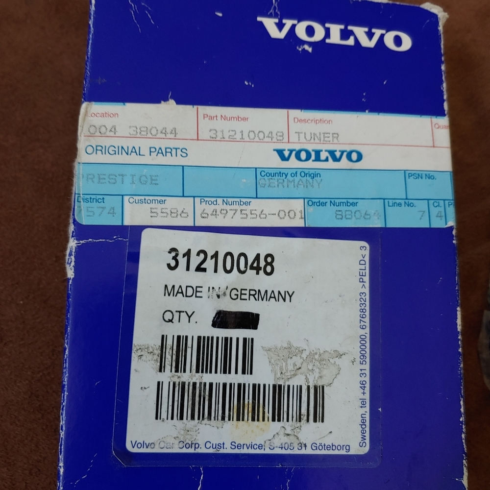Tuner for a Volvo